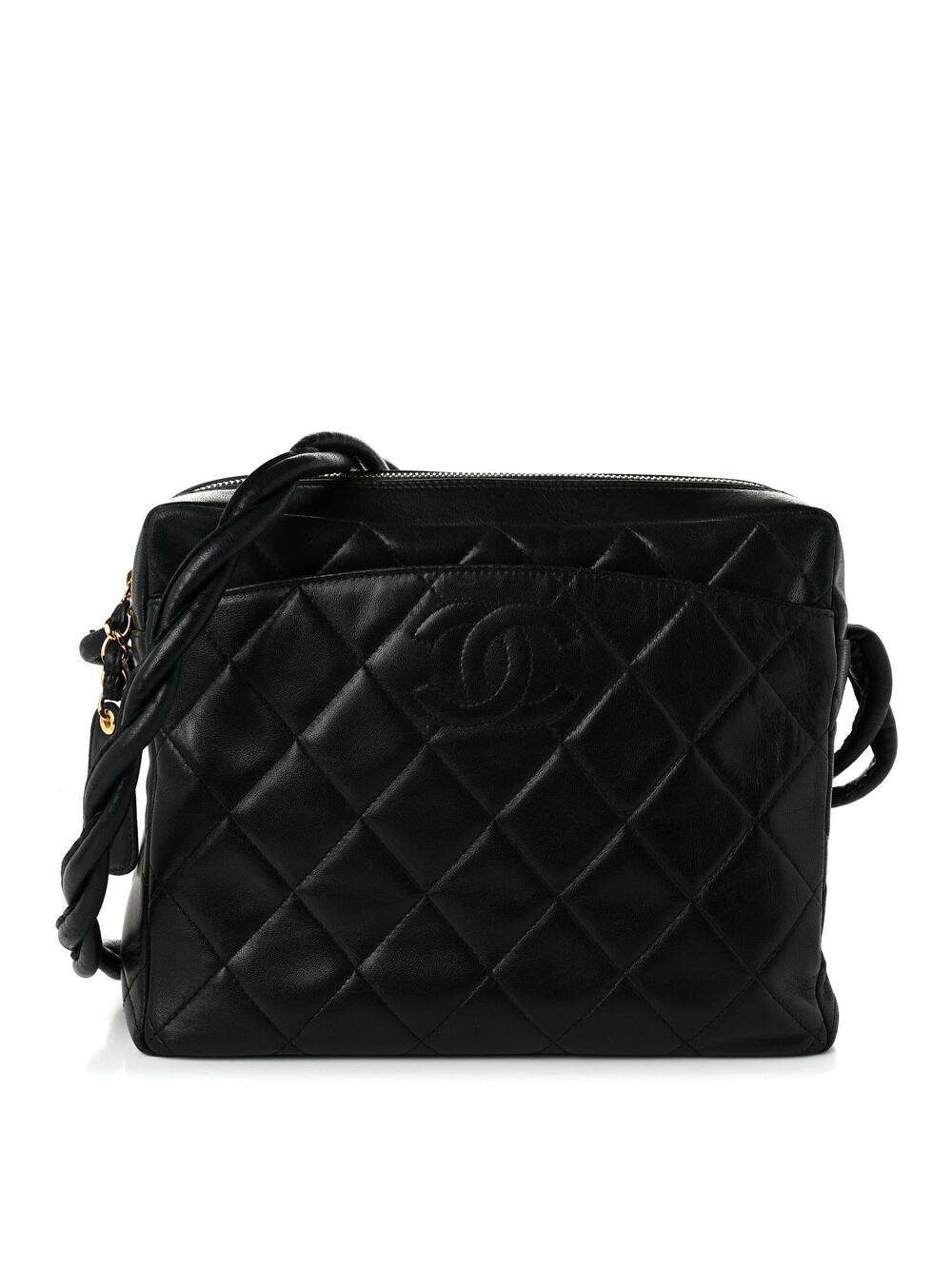 Chanel Lambskin Quilted Messenger Bag #375173C16B